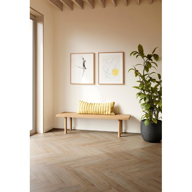 BerryAlloc Zenn Gluedown 55 Herringbone Faro klijuojama LVT vinilinė eglutė