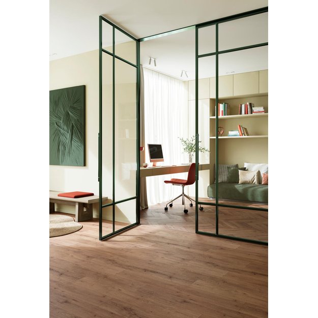 BerryAlloc Zenn Gluedown 55 Herringbone Porto klijuojama LVT vinilinė eglutė