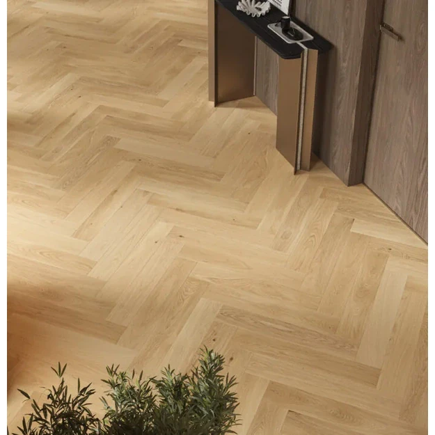 Barlinek Oak Caramel Herringbone 110 parketlentės