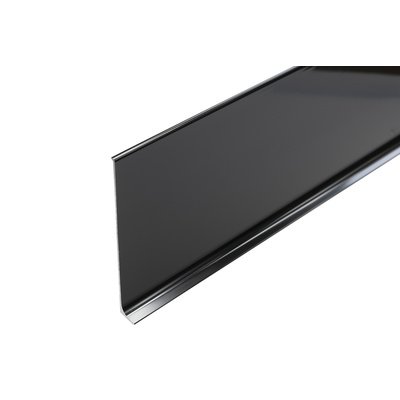 Grindjuostė LP aliuminio 2,5m juoda 80mm
