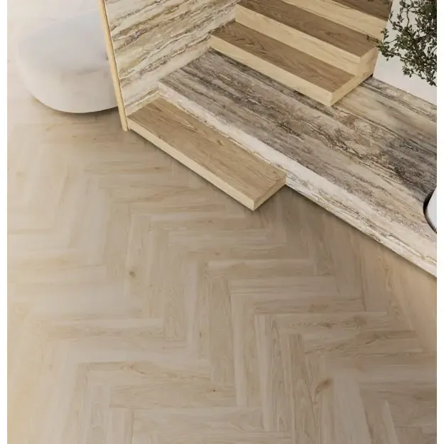 Barlinek NextStep Tea Oak Herringbone SPC vinilinė eglutė 2