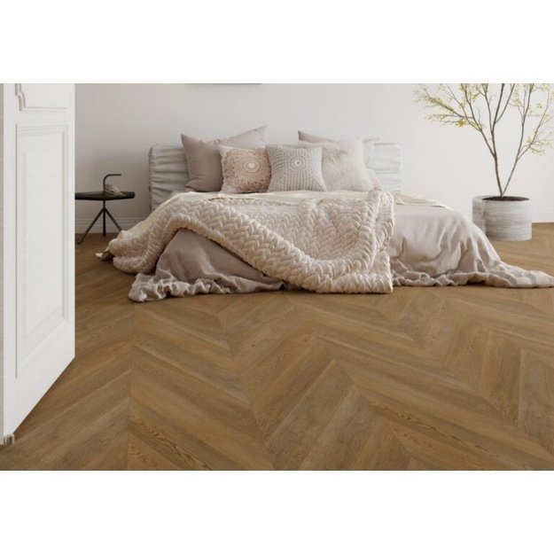 Natural Floors Korfu Chevron SPC vinilinė prancūziška eglutė