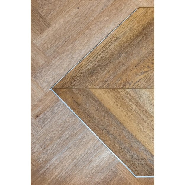 Natural Floors Korfu Chevron SPC vinilinė prancūziška eglutė