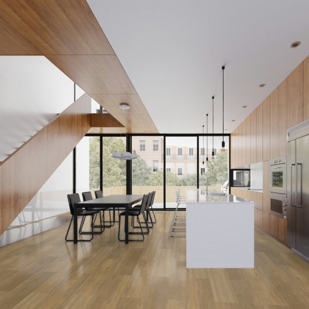 Therdex, chevron series  12043, 228,0x1219,0x2,5 mm, 33 kl., klijuojama LVT vinilinė lentelė 1