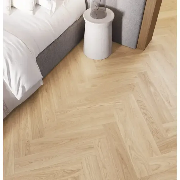 Barlinek NextStep Vanilla Oak Herringbone SPC vinilinė eglutė 5