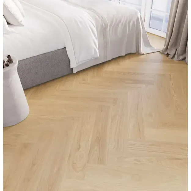 Barlinek NextStep Vanilla Oak Herringbone SPC vinilinė eglutė 7