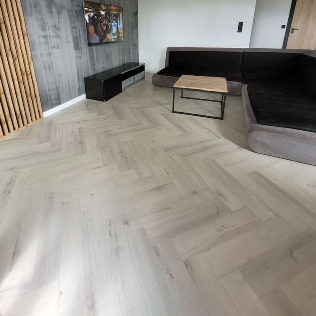 Bestlaminate Adduri A+B Cappuccino Oak ESPC vinilinė grindų danga eglute