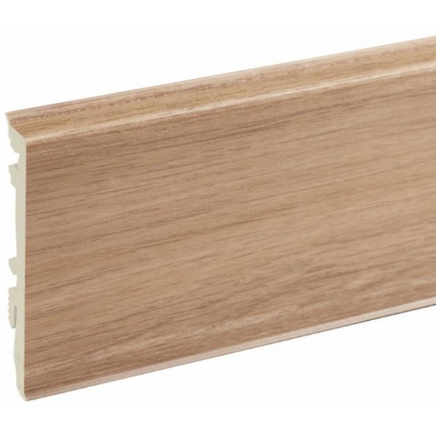 PVC grindjuostė, MASTERLINE, 13x80mm L= 2,20m, Cinamon Mat / 474