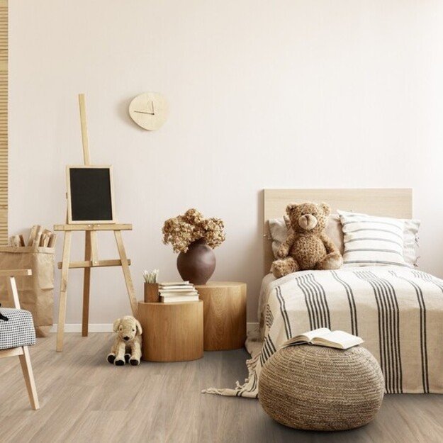 Gerflor, Virtuo, 30 Rigid Acoustic, 39121473, Qaja Beige, 229x1250x5,4 mm, 31kl., rakinamos LVT vinilinės lentelės 2