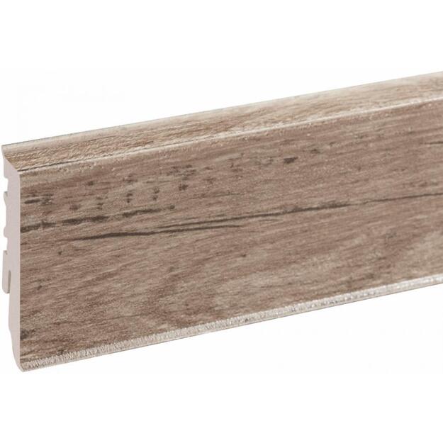 PVC grindjuostė, MASTERLINE, 15x60mm L= 2,20m, Treviso Mat / 354