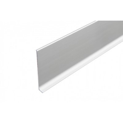 Grindjuostė LP aliuminio 2,5m sidabrinė 80mm