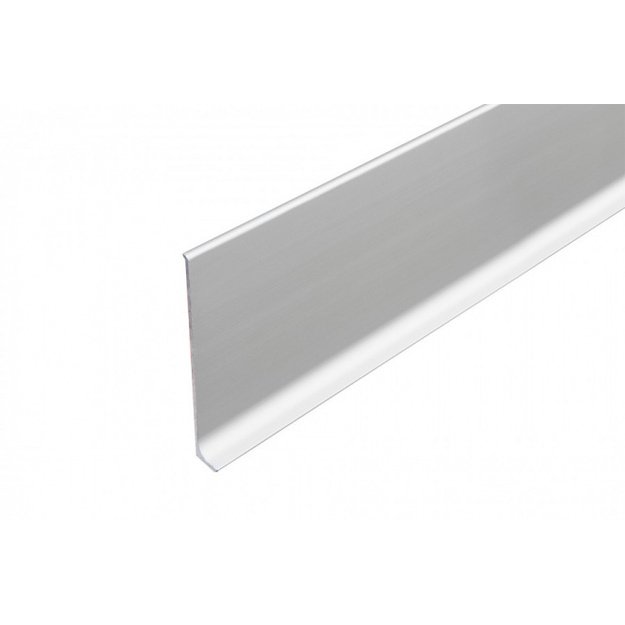 Grindjuostė LP aliuminio 2,5m sidabrinė 80mm