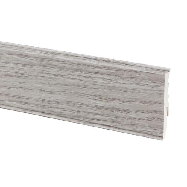PVC grindjuostė, MASTERLINE, 15x60mm L= 2,20m, Atlantyk Mat / 352