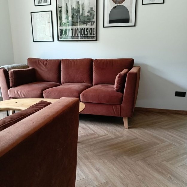 Bestlaminate Adduri A+B Carmel Oak ESPC vinilinė grindų danga eglute
