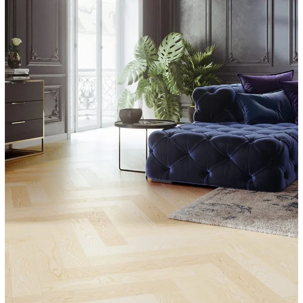 Barlinek Ash Moonlight Herringbone  130 parketlentės