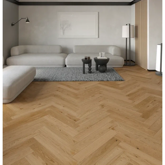 Barlinek Oak Mainland Herringbone 110 parketlentės