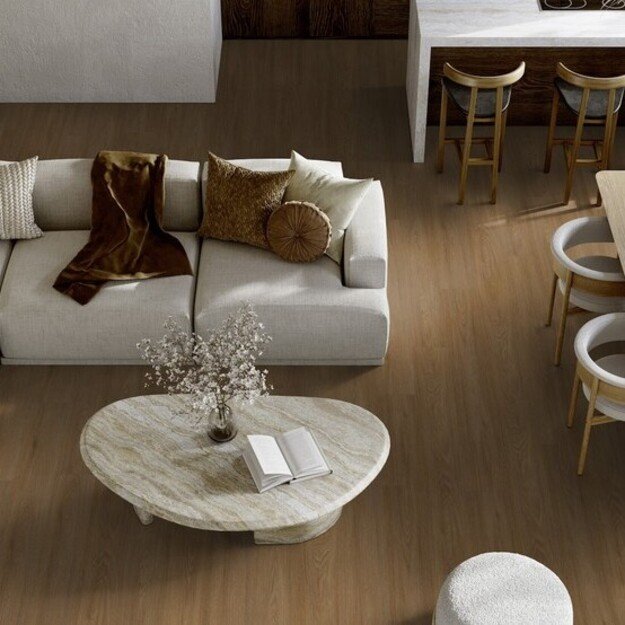 Gerflor, Virtuo, 30 Rigid Acoustic, 39131461, Blomma Brown, 229x1492x5.4 mm, 31kl., rakinamos LVT vinilinės lentelės 3