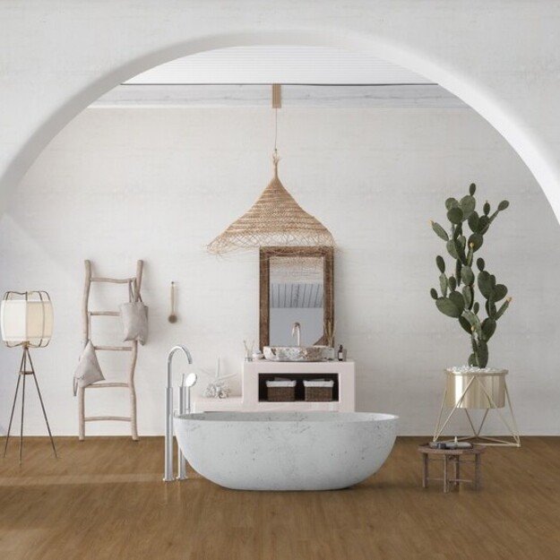 Gerflor, Virtuo, 30 Rigid Acoustic, 39131461, Blomma Brown, 229x1492x5.4 mm, 31kl., rakinamos LVT vinilinės lentelės 1