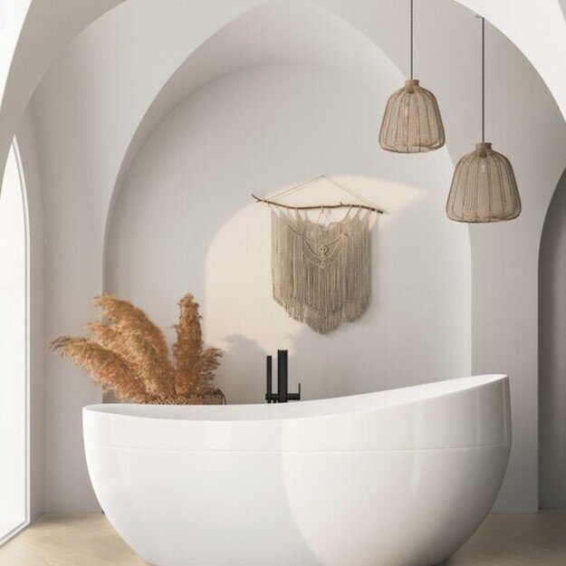 Gerflor, Virtuo, 55 HB Dry Back, 39201463, Blomma Cream, 152x762x2.5 mm, 33kl., klijuojamos LVT vinilinės lentelės eglute 2