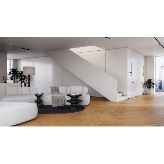 Barlinek NextStep Ginger Oak Herringbone SPC vinilinė eglutė 1