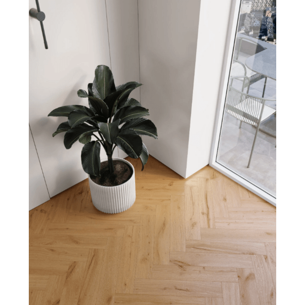 Barlinek NextStep Ginger Oak Herringbone SPC vinilinė eglutė 2