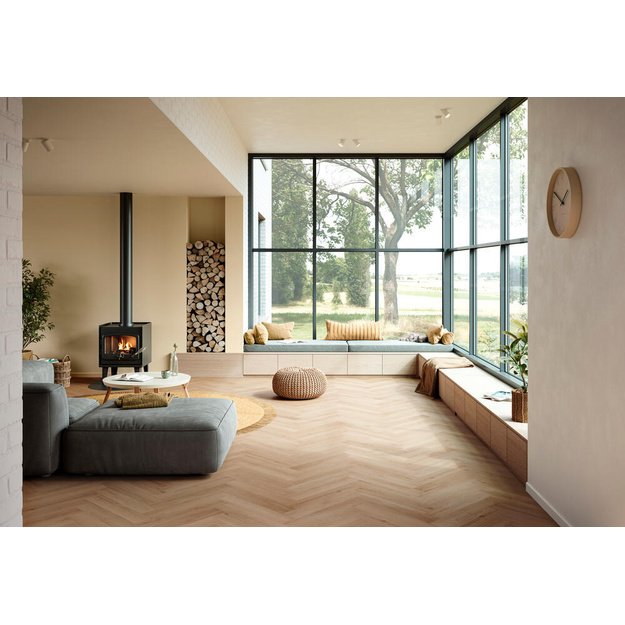 BerryAlloc Zenn Gluedown 55 Herringbone Orlando klijuojama LVT vinilinė eglutė