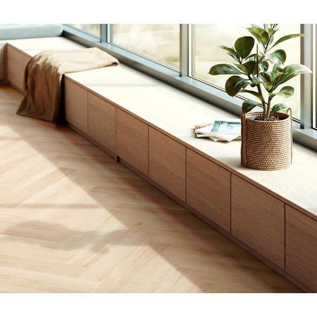 BerryAlloc Zenn Gluedown 55 Herringbone Orlando klijuojama LVT vinilinė eglutė