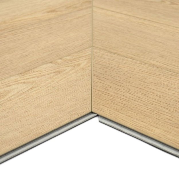 Bestlaminate Adduri A+B Chevron Natural Oak ESPC vinilinė grindų danga eglute