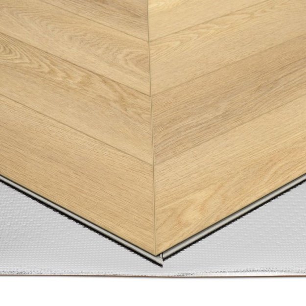 Bestlaminate Adduri A+B Chevron Natural Oak ESPC vinilinė grindų danga eglute