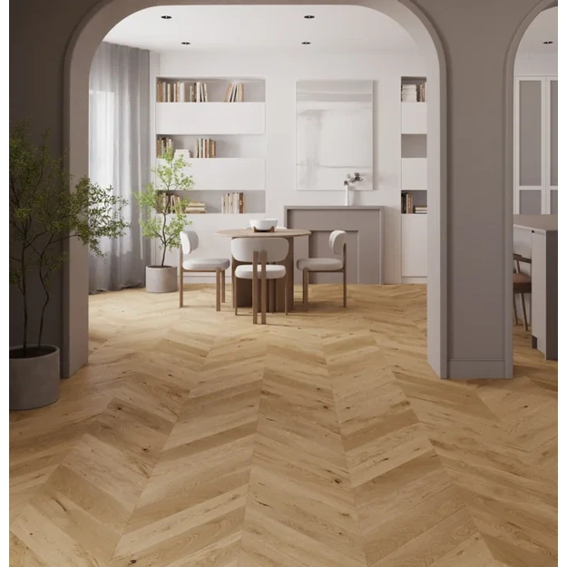 Barlinek  Oak Mainland Chevron 130 parketlentės
