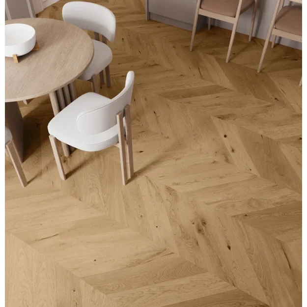 Barlinek  Oak Mainland Chevron 130 parketlentės