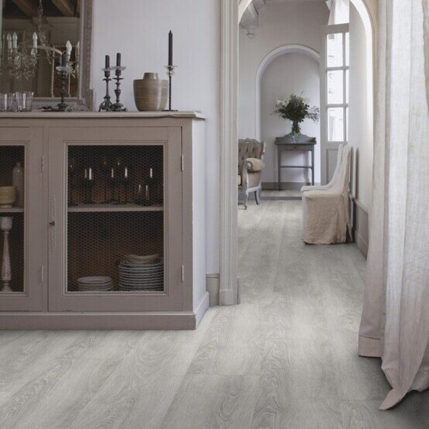 Gerflor, Virtuo, 30 Rigid Acoustic, 39111457, Bohem Dark Grey, 229x1250x5,4 mm, 31kl., rakinamos LVT vinilinės lentelės 1