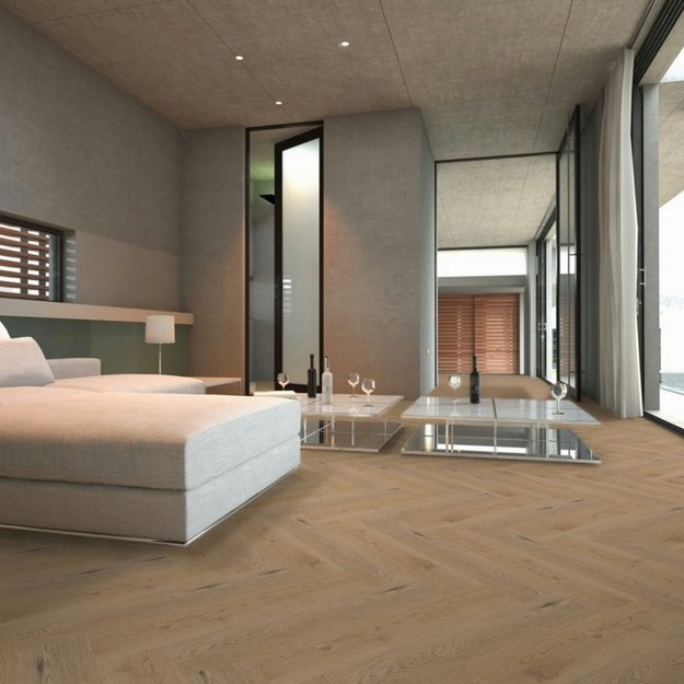 Therdex, Authetic serie herringbone 7562, 762,0×152,4×2,5 mm, 33 kl., klijuojama LVT vinilinė lentelė 1