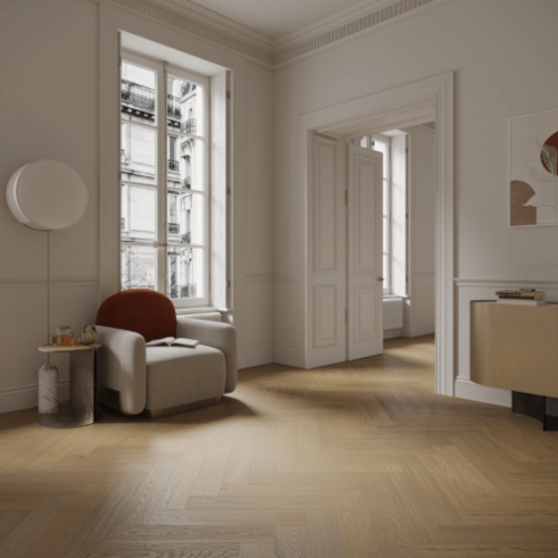 Barlinek NextStep Antic Oak Herringbone SPC vinilinė eglutė 1