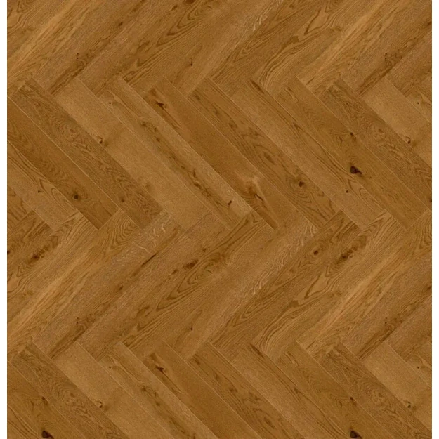 Barlinek Oak Brown Sugar Herringbone 110 parketlentės