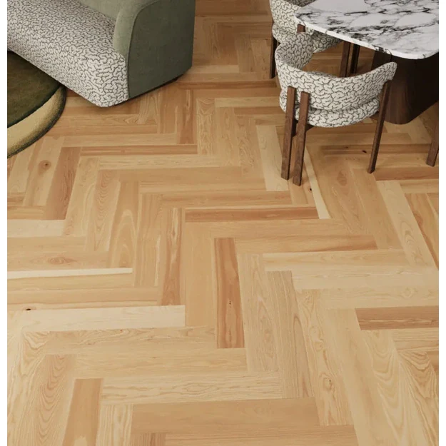 Barlinek Ash Auric Herringbone  130 parketlentės