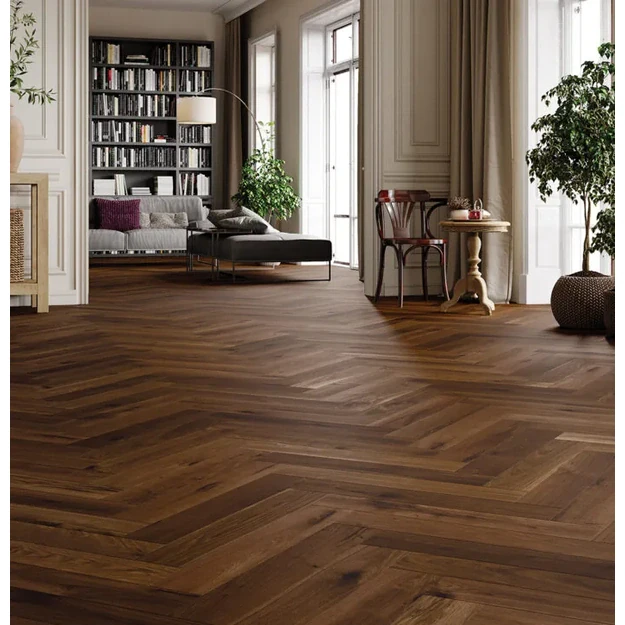Barlinek Oak Trapani Herringbone 130 parketlentės