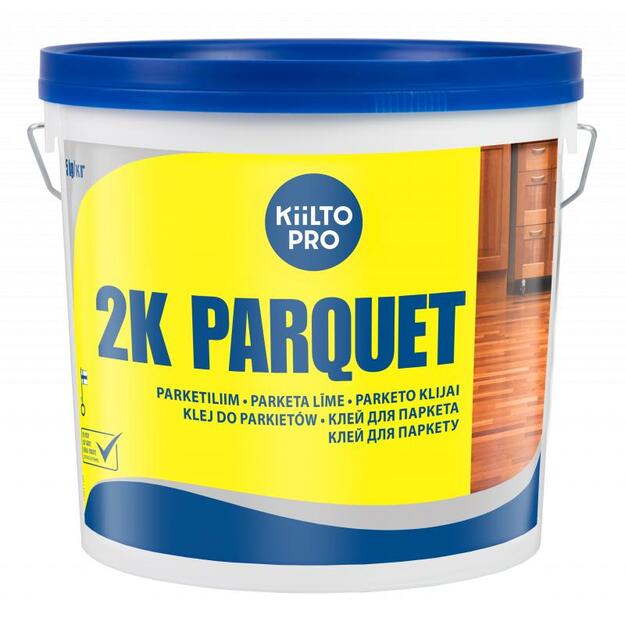 KIILTO 2K Parquet dviejų komponentų, greitai kietėjantys poliuretaniniai klijai