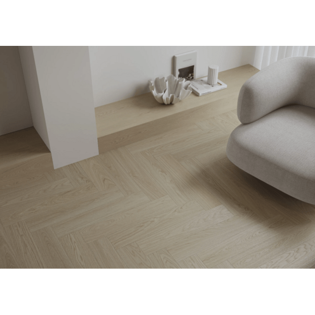 Barlinek NextStep Flax Oak Herringbone SPC vinilinė eglutė 1
