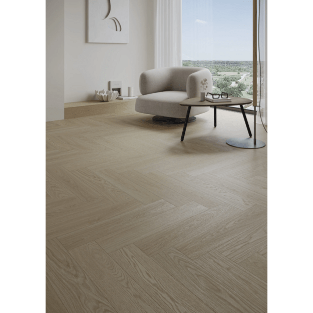 Barlinek NextStep Flax Oak Herringbone SPC vinilinė eglutė 2