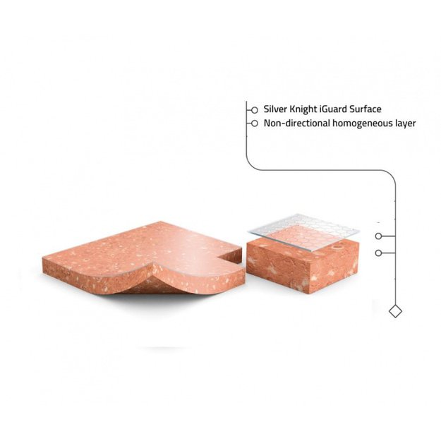 Graboplast, Polis, Clay, 2m, 34kl, homogeninė ruloninė PVC grindų danga 1