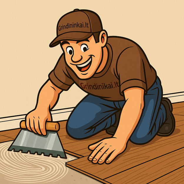 Vinilinės dangos įrengimas