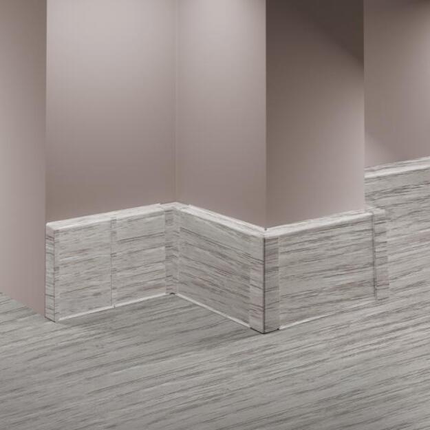 PVC grindjuostė, MASTERLINE, 13x80mm L= 2,20m, Atlantic Mat / 352 2