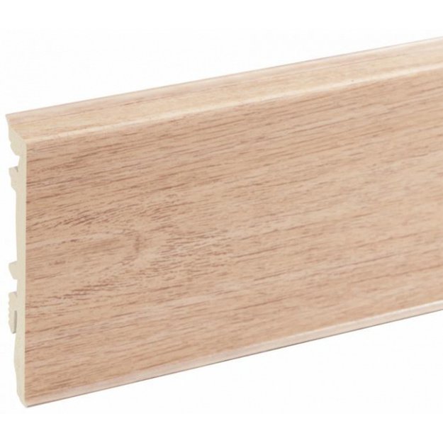 PVC grindjuostė, MASTERLINE, 13x80mm L= 2,20m, Honey amber Mat / 469