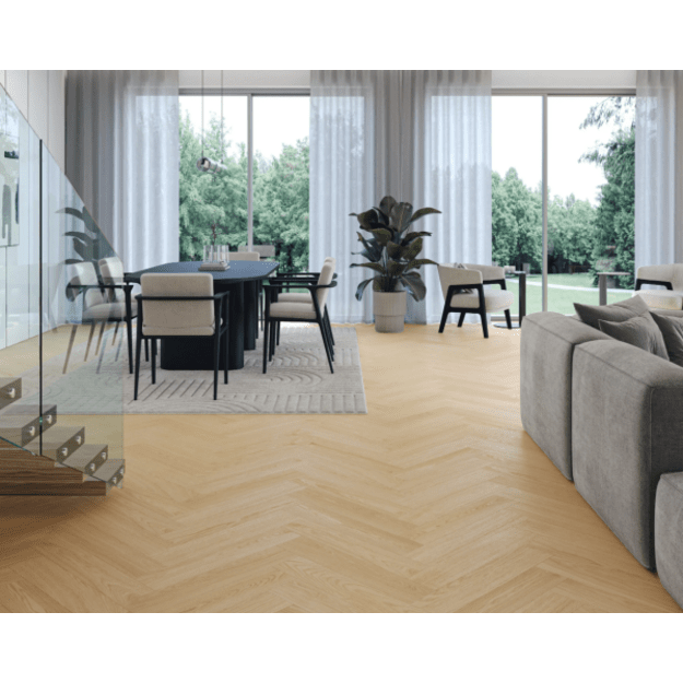 Barlinek NextStep Cream Oak Herringbone SPC vinilinė eglutė 3