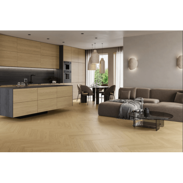 Barlinek NextStep Cream Oak Herringbone SPC vinilinė eglutė 2