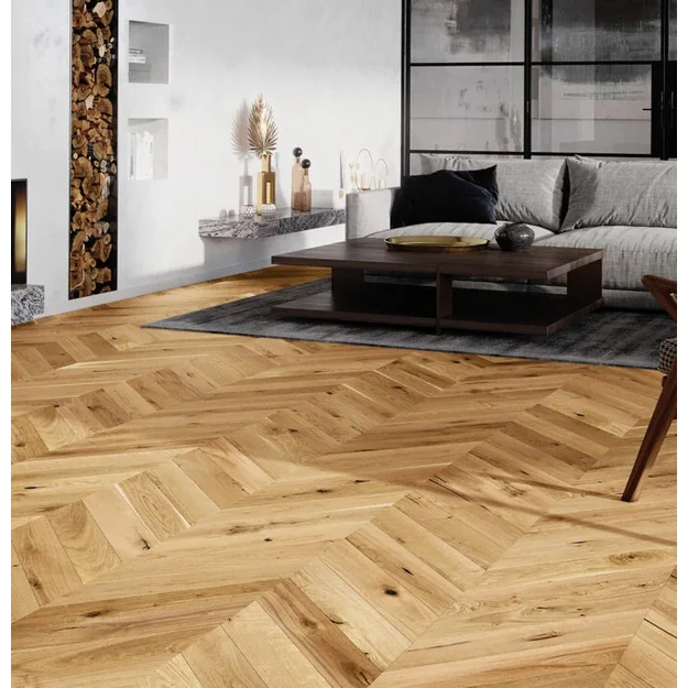 Barlinek  Oak Raisins Chevron 130 parketlentės