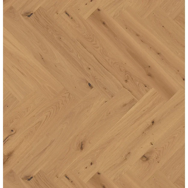 Barlinek Oak Toffee Herringbone 130 parketlentės