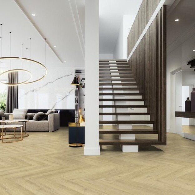 Gerflor, Virtuo, 55 HB Dry Back, 39200997, Sunny Nature, 152x762x2.5 mm, 33kl., klijuojamos LVT vinilinės lentelės eglute 1
