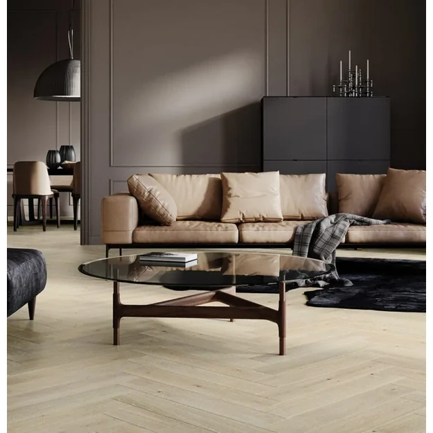 Barlinek Oak Grissini Herringbone 130 parketlentės